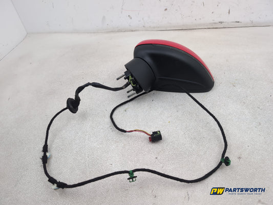 Audi A1 Contrast Edition Tdi Door Mirror Lh Passenger Side Red Lz3m 2010-2012