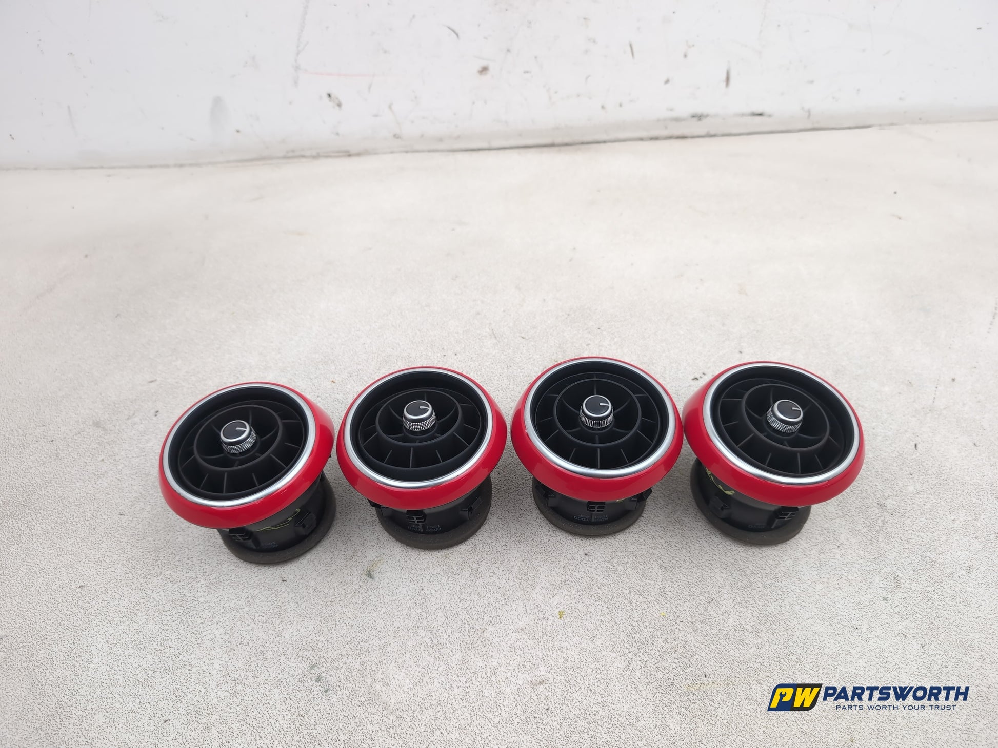 Audi A1 Contrast Edition Tdi Dashboard Air Vent Set Of 4 8x2820902 2010-2012