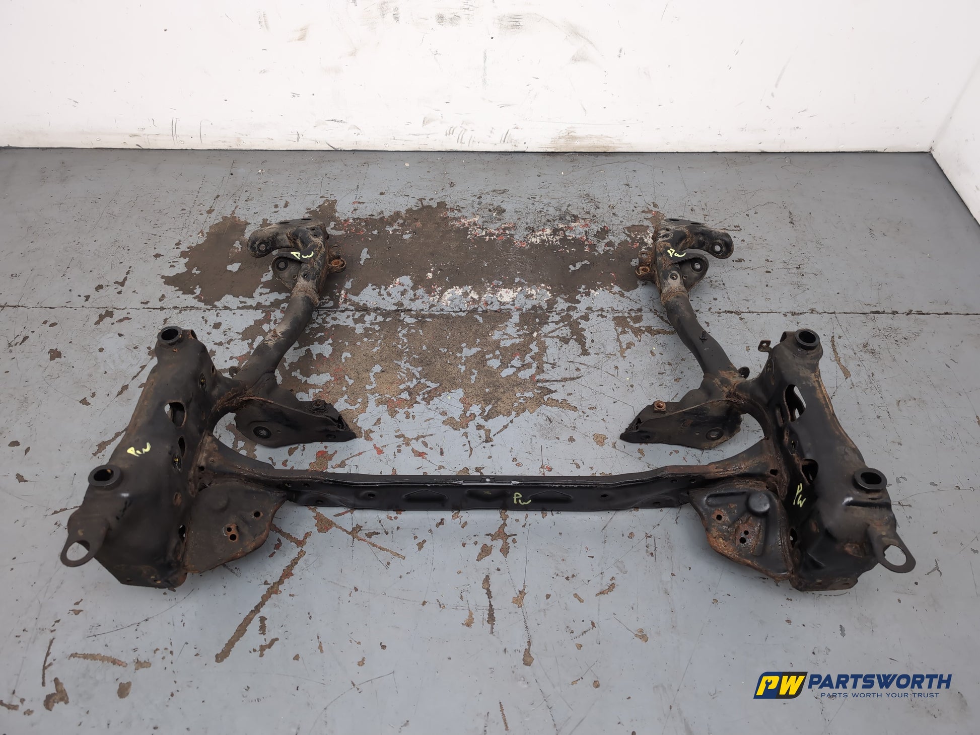 Audi A6 Se Tdi Quattro Auto 3.0l Diesel Subframe Front 2011-2014