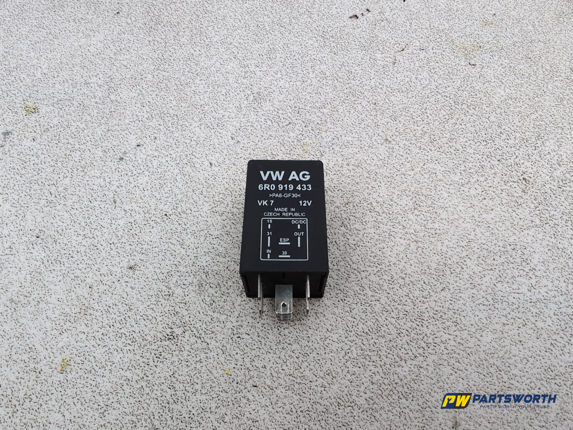 Audi A1 Contrast Edition Tdi Gow Plug Relay Module 505 6r0919433 - photo 7