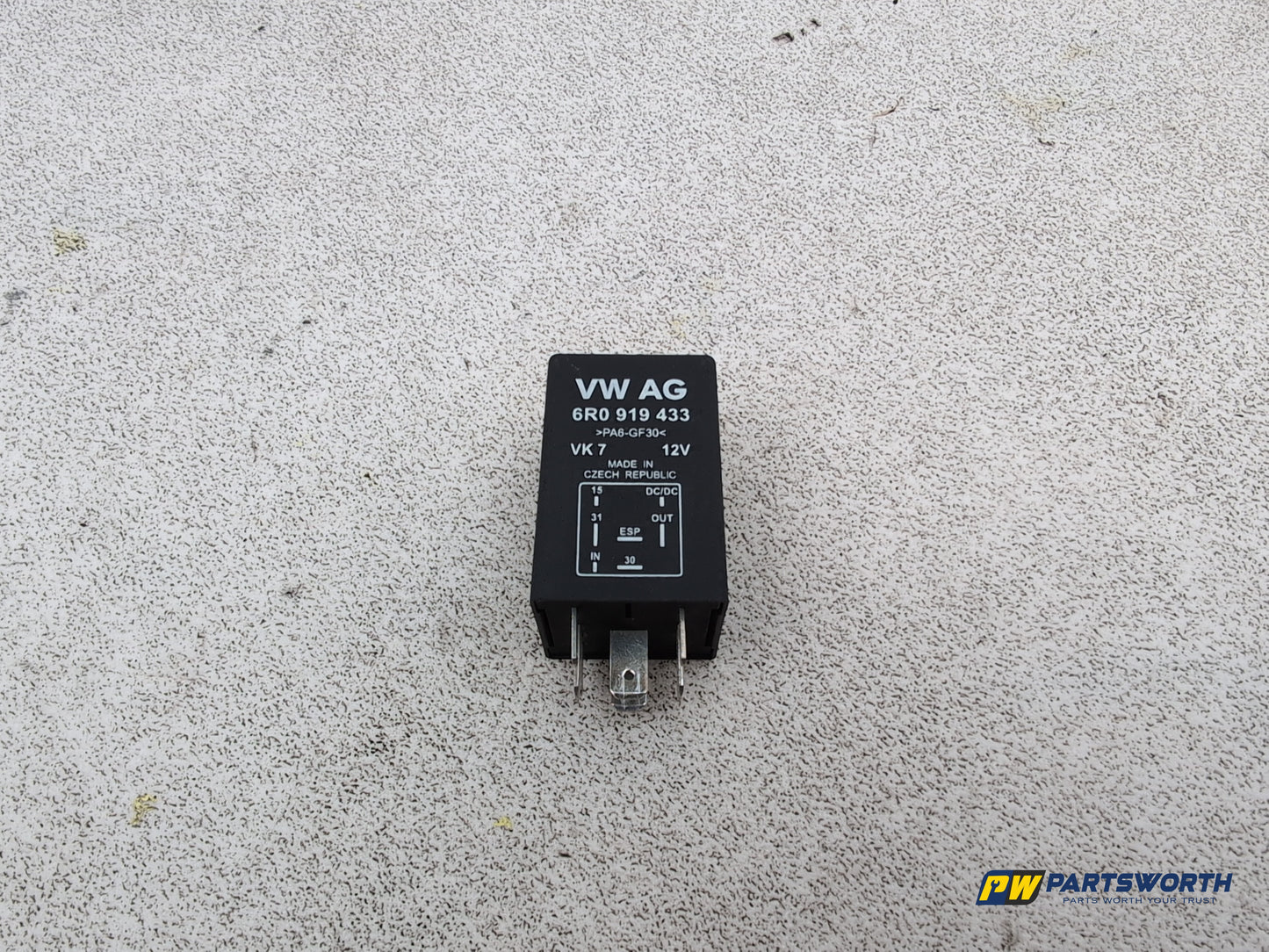 Audi A1 Contrast Edition Tdi Gow Plug Relay Module 505 6r0919433
