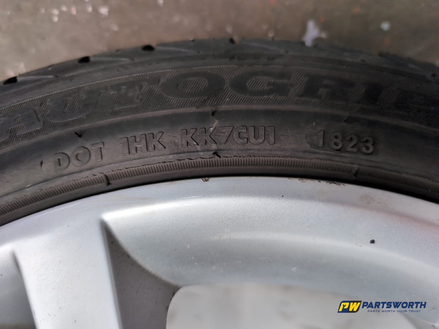 Seat Ibiza Sportrider Alloy Wheel With Tyre 215/45 R17 6j0601025c - photo 7