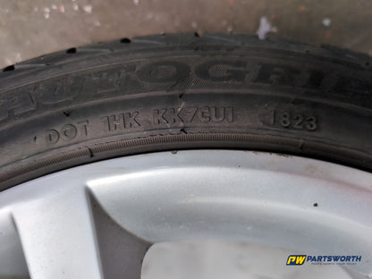 Seat Ibiza Sportrider Alloy Wheel With Tyre 215/45 R17 6j0601025c - photo 7