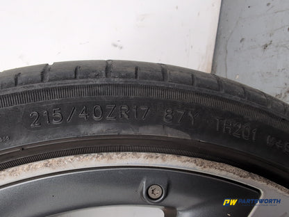 Audi A1 Contrast Edition Tdi Wheel With Tyre 215/40 R17 Silver Black 8x0601025e - photo 7