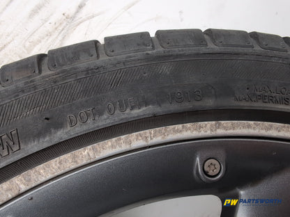 Audi A1 Contrast Edition Tdi Wheel With Tyre 215/40 R17 Silver Black 8x0601025e - photo 7