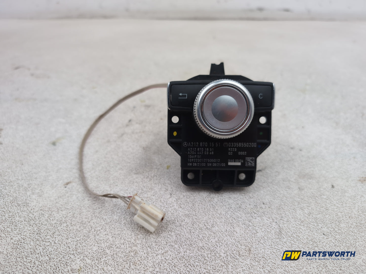 Mercedes-Benz E220 E-Calss W212 Multimedia Control Switch A2128701551 2009-2016