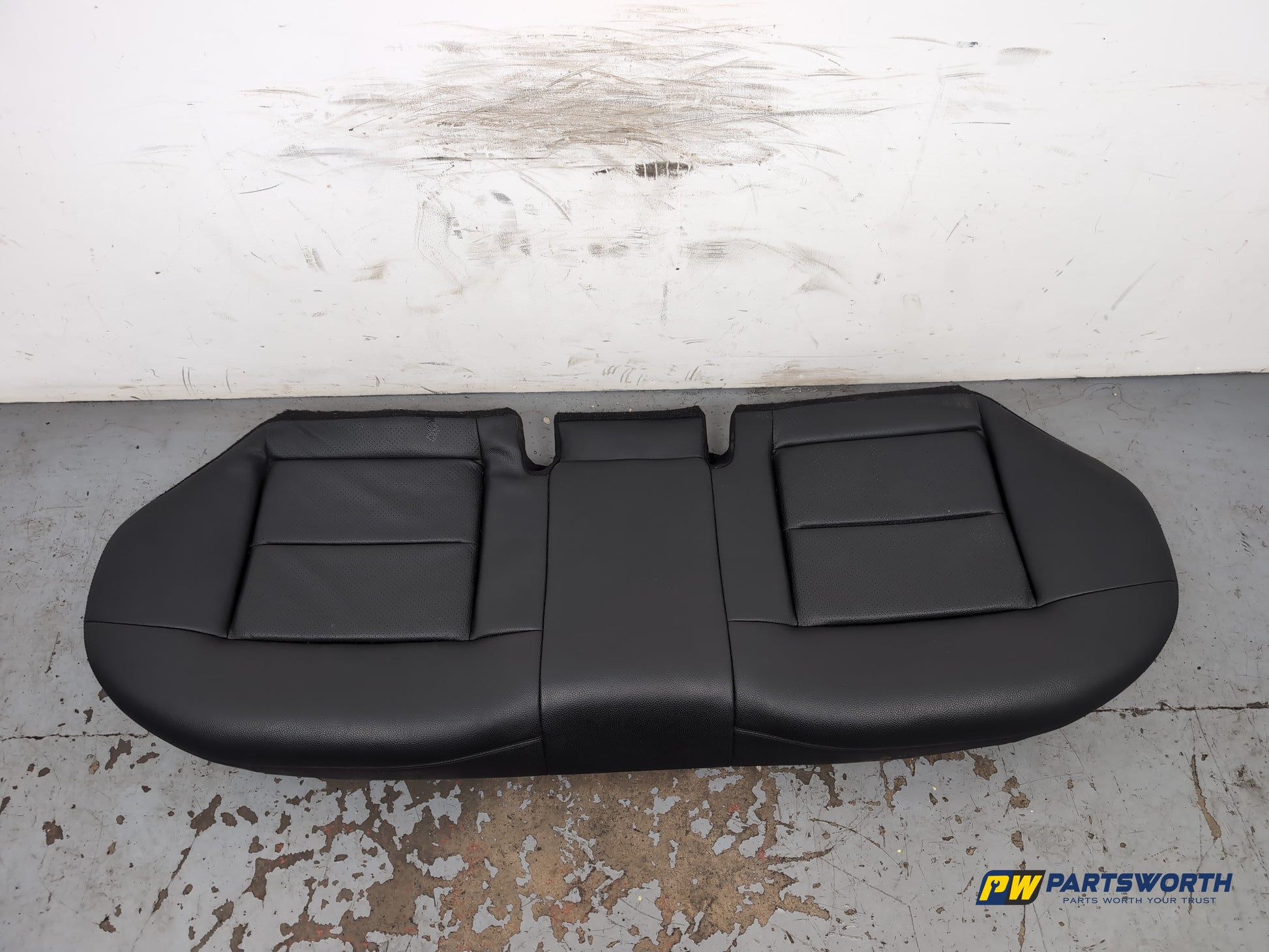 Mercedes-Benz E220 W212 E-Class Rear Bench Seat Black Leather 2009-2016 - photo 9