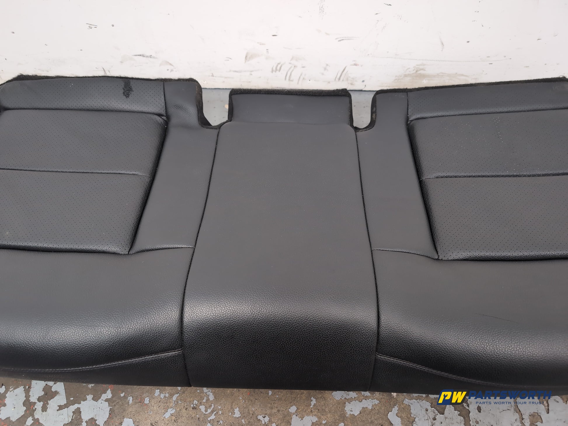 Mercedes-Benz E220 W212 E-Class Rear Bench Seat Black Leather 2009-2016 - photo 7