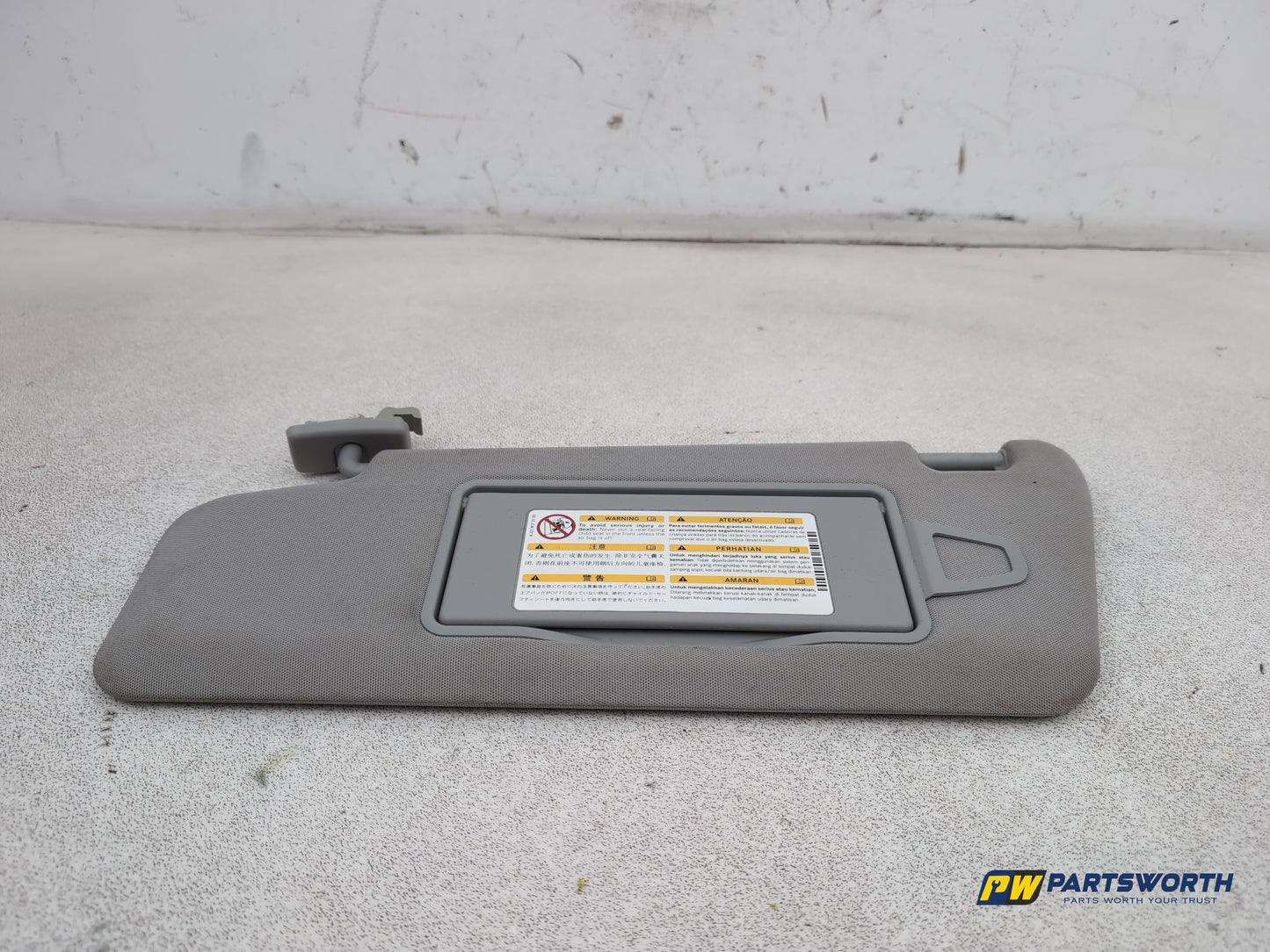 Mercedes-Benz E220 E-Class W212 Saloon Sun Visor Lh Passenger Side 2009-2016 - photo 7