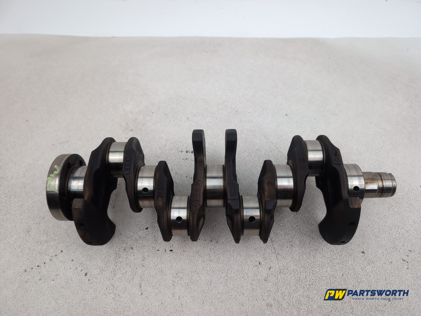 Seat Ibiza Sportrider Manual 182677 Petrol Engine Crankshaft Cggb 2008-2012
