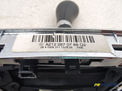 Mercedes-Benz E220 E-Class W212 Automatic Gear Lever Gaiter And Knob A2122670788 - photo 7