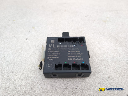 Mercedes-Benz E220 E-Class W212 Door Control Module Front Left A2128203485