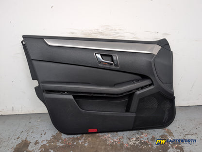 Mercedes-Benz E220 E-Class W212 Saloon Front Left Passenger Side Door Card