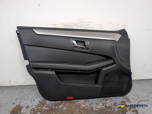 Mercedes-Benz E220 E-Class W212 Saloon Front Left Passenger Side Door Card
