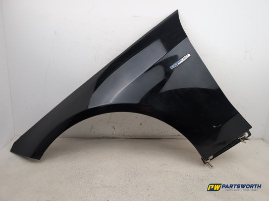 Mercedes-Benz E220 E-Class Saloon Wing Front Passenger Side Obsidian Black C197