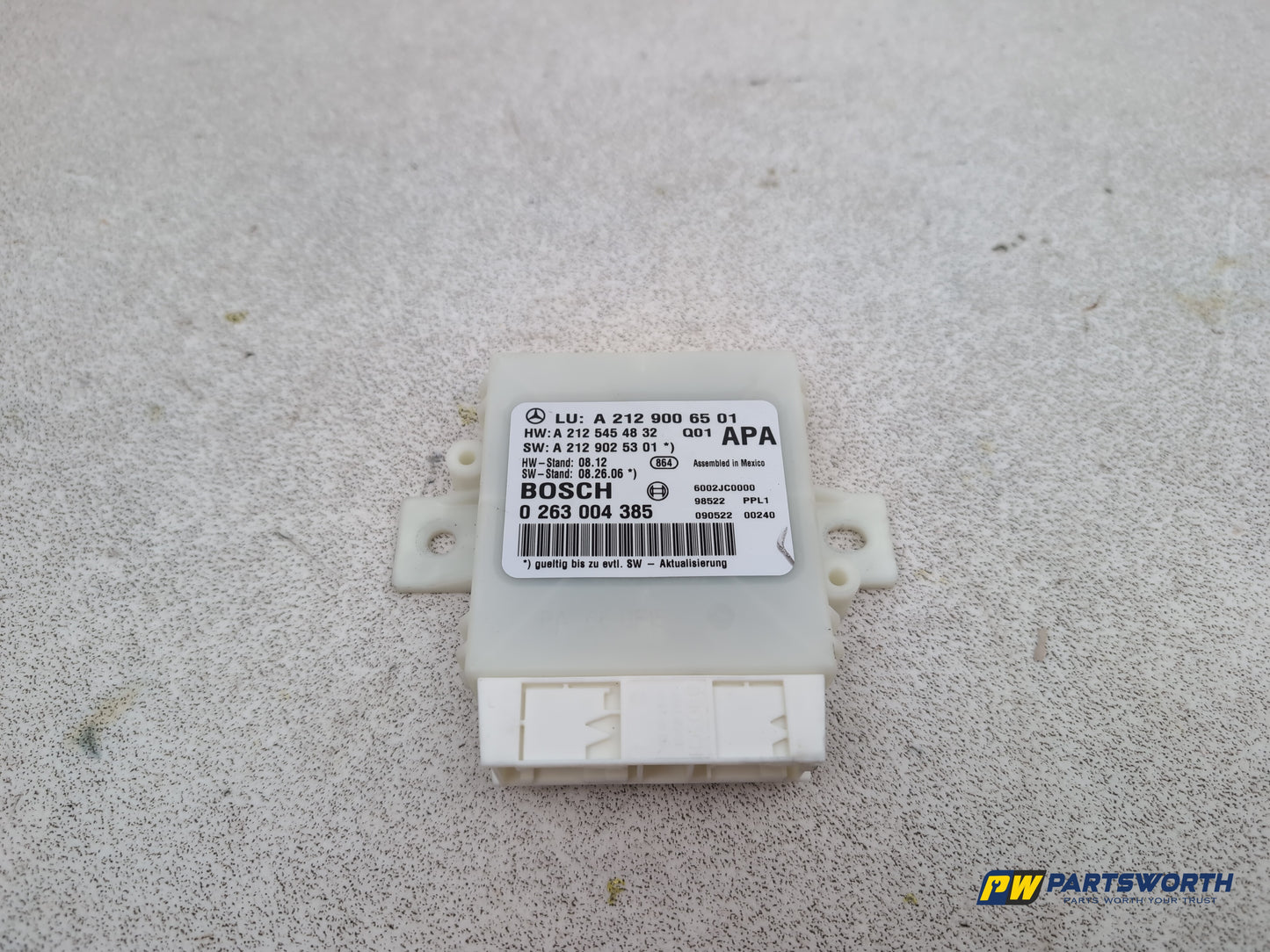 Mercedes-Benz E220 E-Class W212 Parking Distance Control Module A2129006501 - photo 7