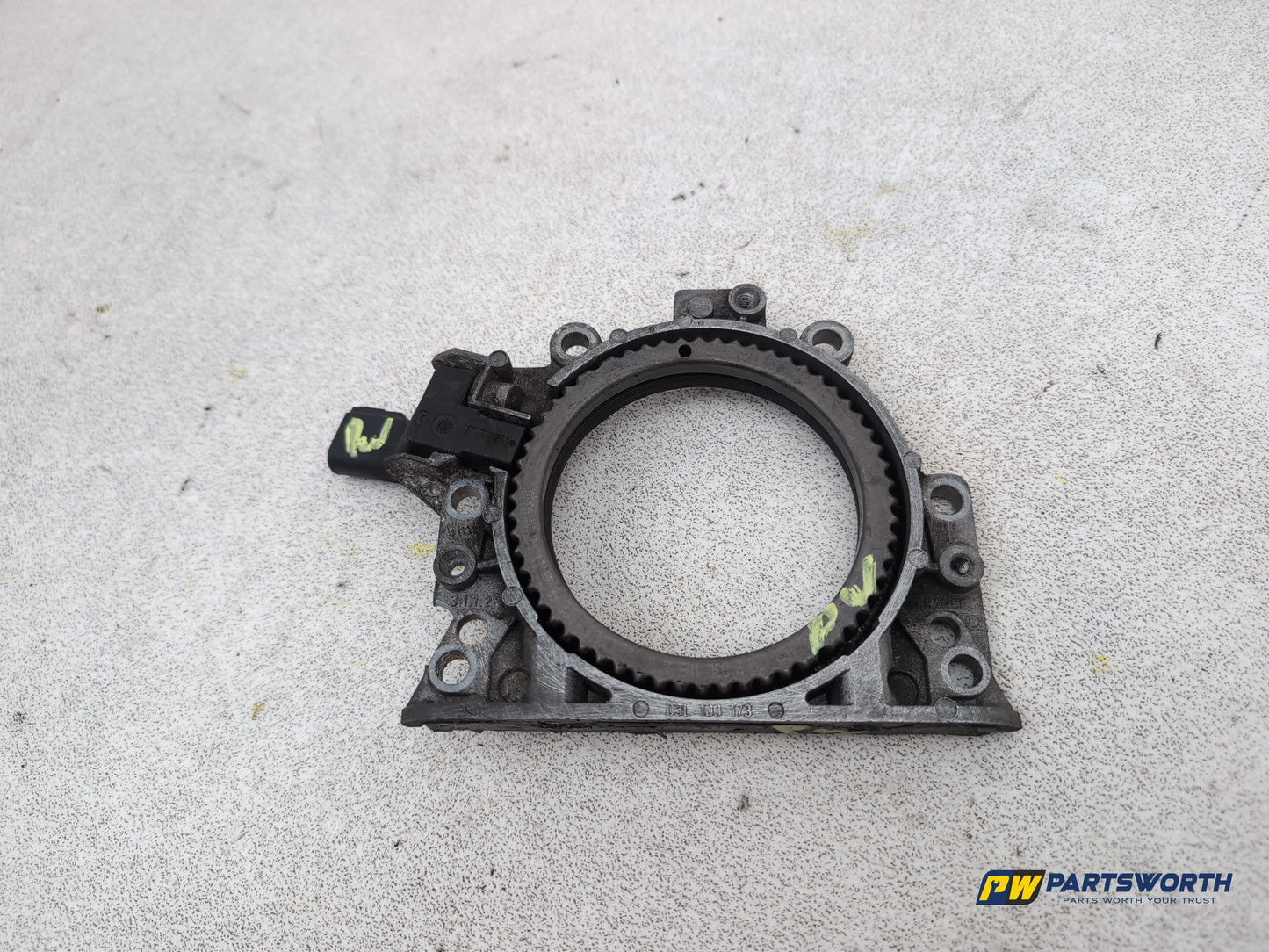 Audi A1 Contrast Edition Tdi 1.6l Diesel Crank Case Sealing Flange 03l103173