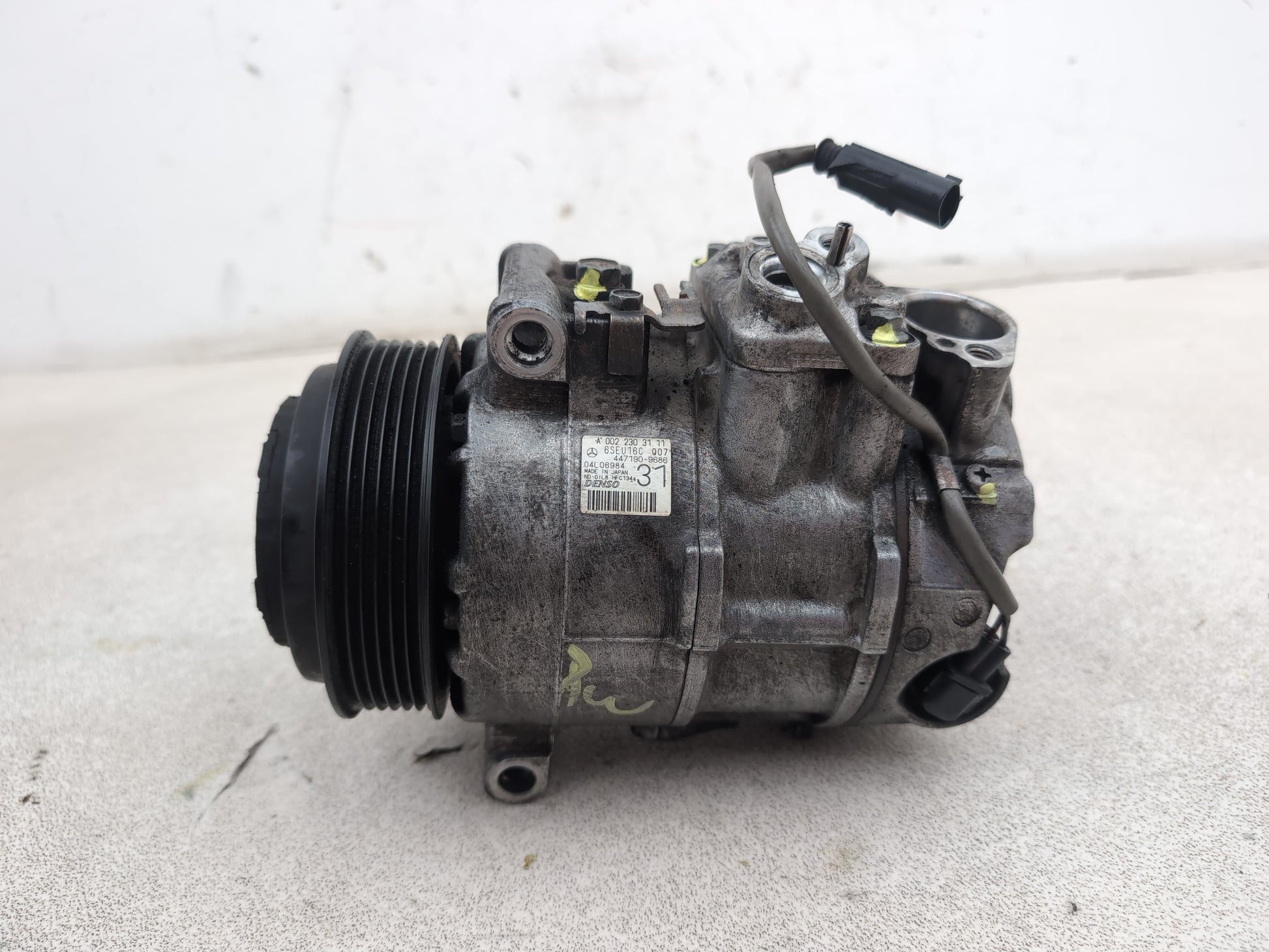 Mercedes-Benz E220 W212 Air Conditioning Compressor Pump A0022303111