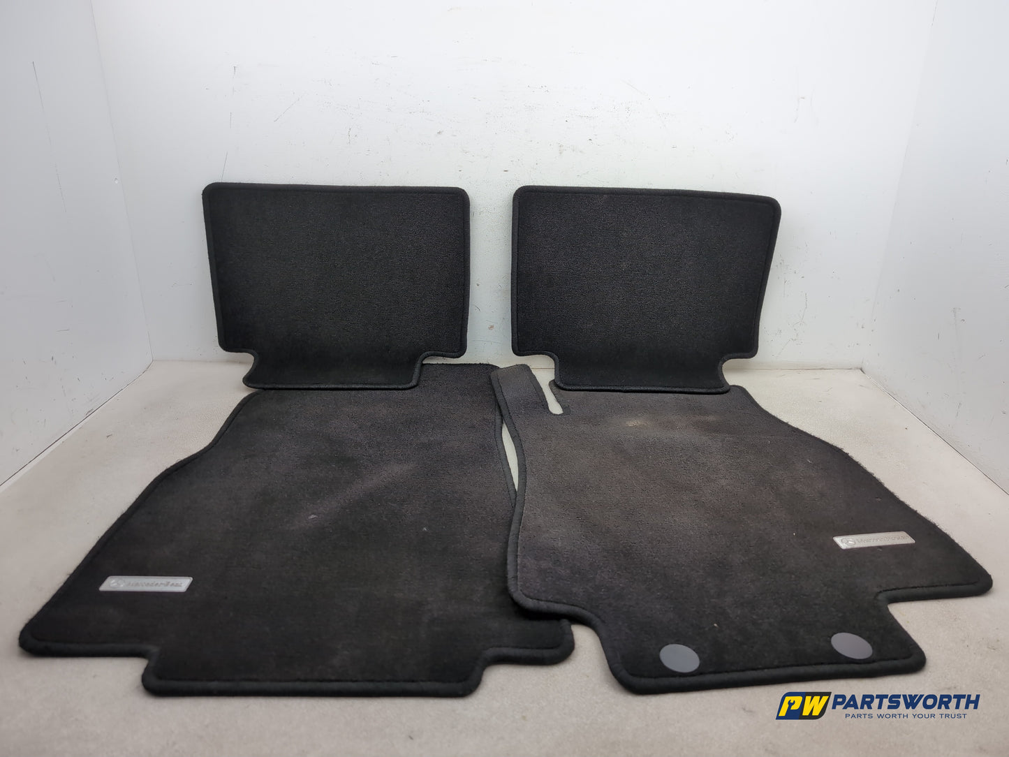 Mercedes-Benz E220 E-Class W212 Set Mat Carpet Front And Rear Black