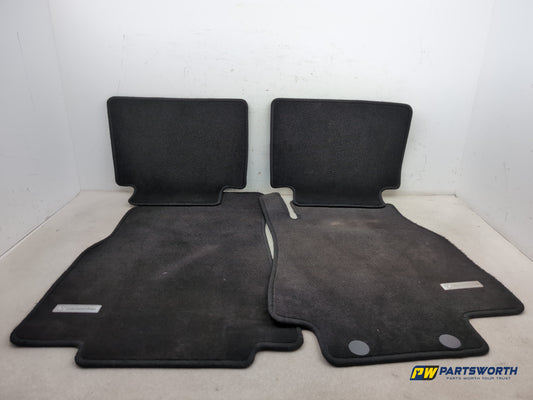 Mercedes-Benz E220 E-Class W212 Set Mat Carpet Front And Rear Black