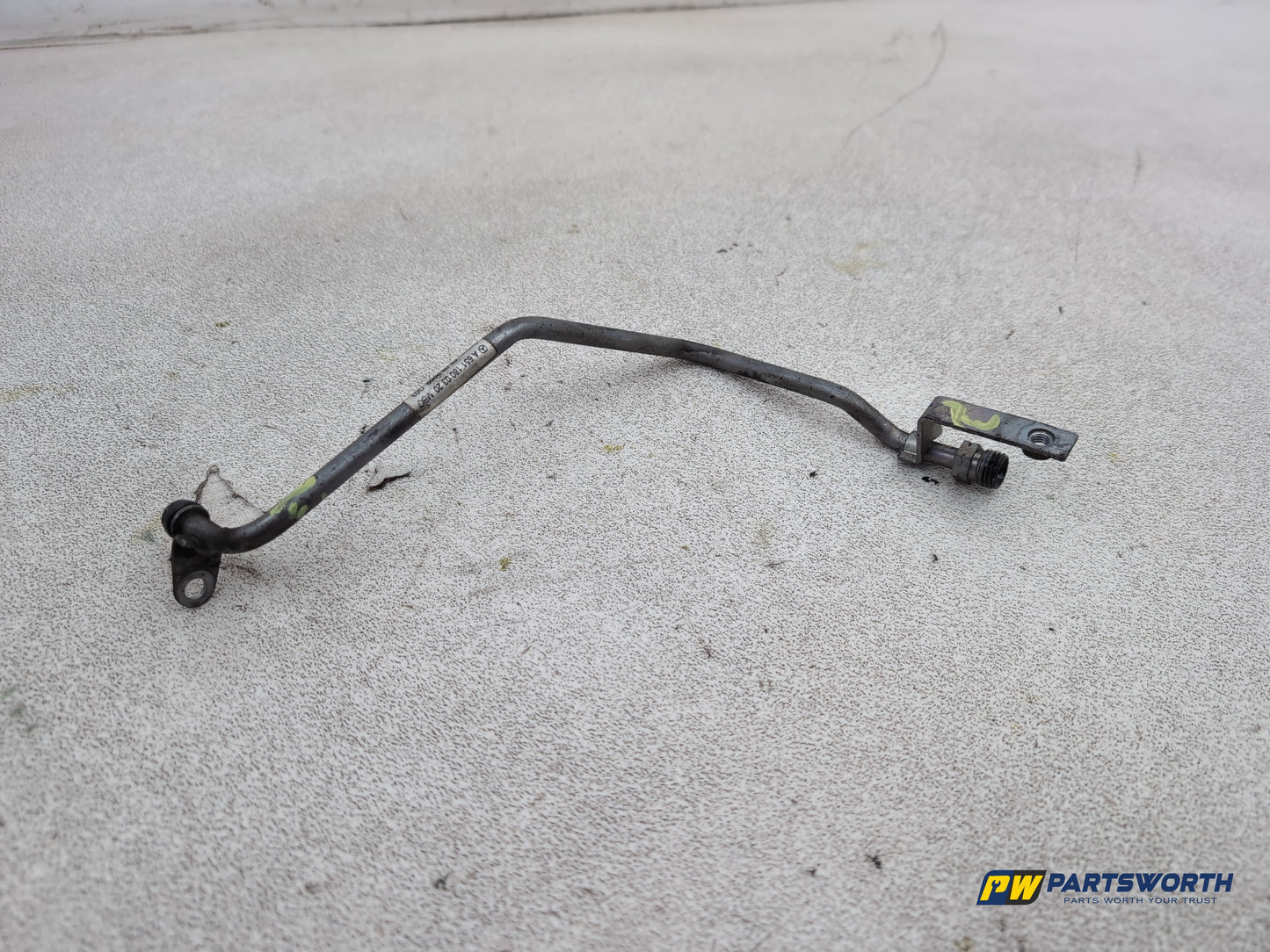 Mercedes-Benz E220 E-Class W212 Turbocharger Oil Pipe Line A6511800320 2009-2016
