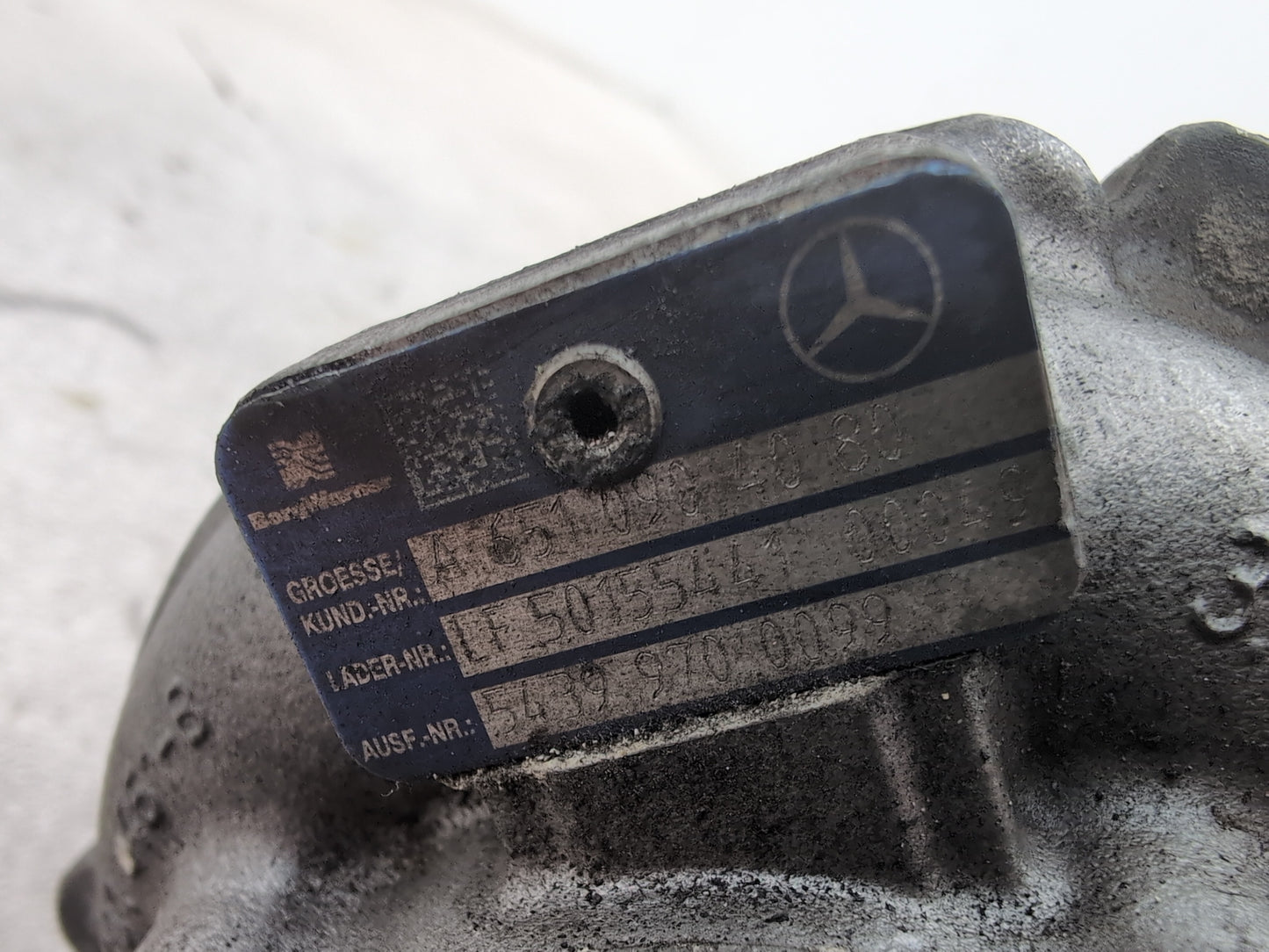 Mercedes-Benz E220 E-Class W212 Turbocharger Om 651.924 A6510904080 2009-2016 - photo 7