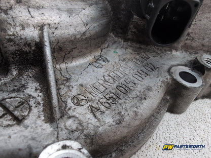 Mercedes-Benz E220 E-Class W212 2.1l Diesel Crankshaft Housing Cover A6510150902 - photo 7