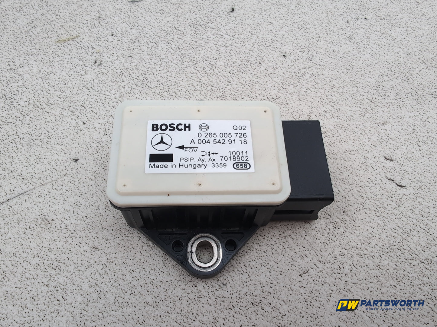 Mercedes-Benz B200 B-Class W245 Sport Yaw Rate Sensor Unit Module A0045429118