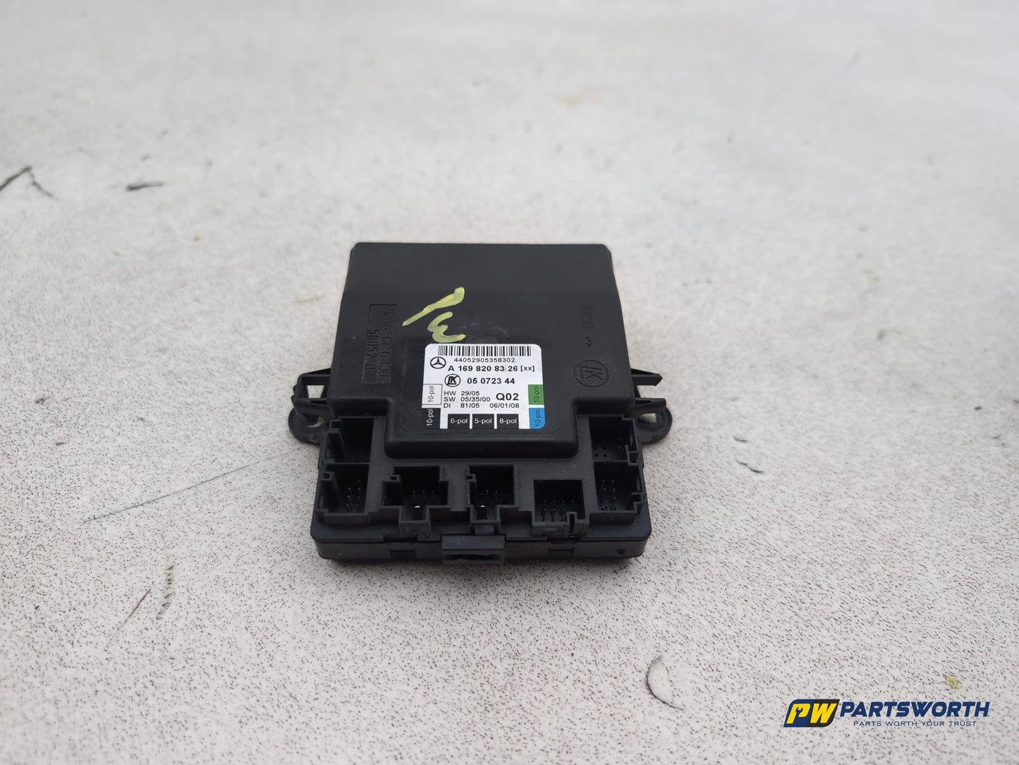 Mercedes-Benz B200 B-Class W245 Front Left Door Control Module A1698208326