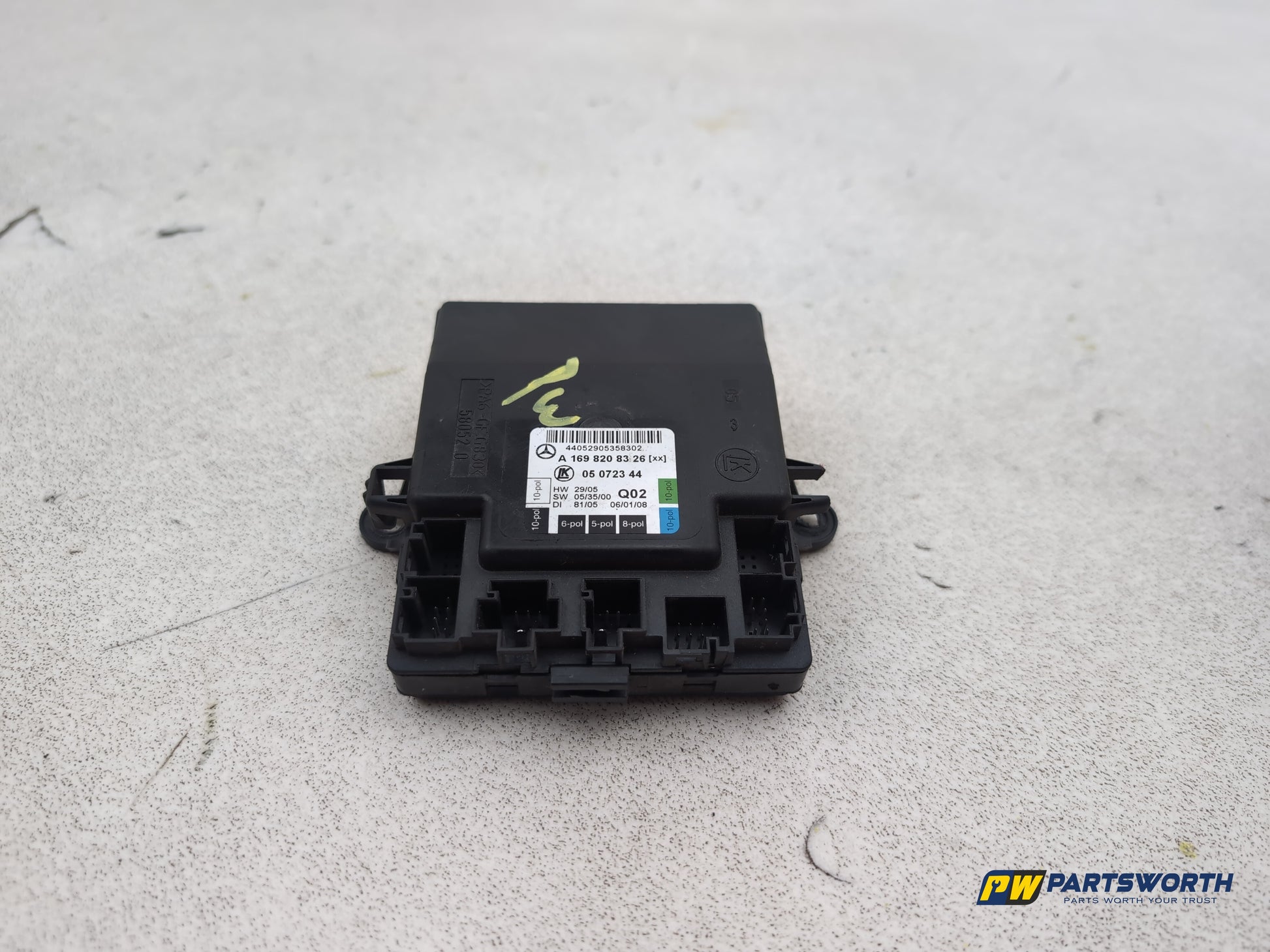 Mercedes-Benz B200 B-Class W245 Front Left Door Control Module A1698208326