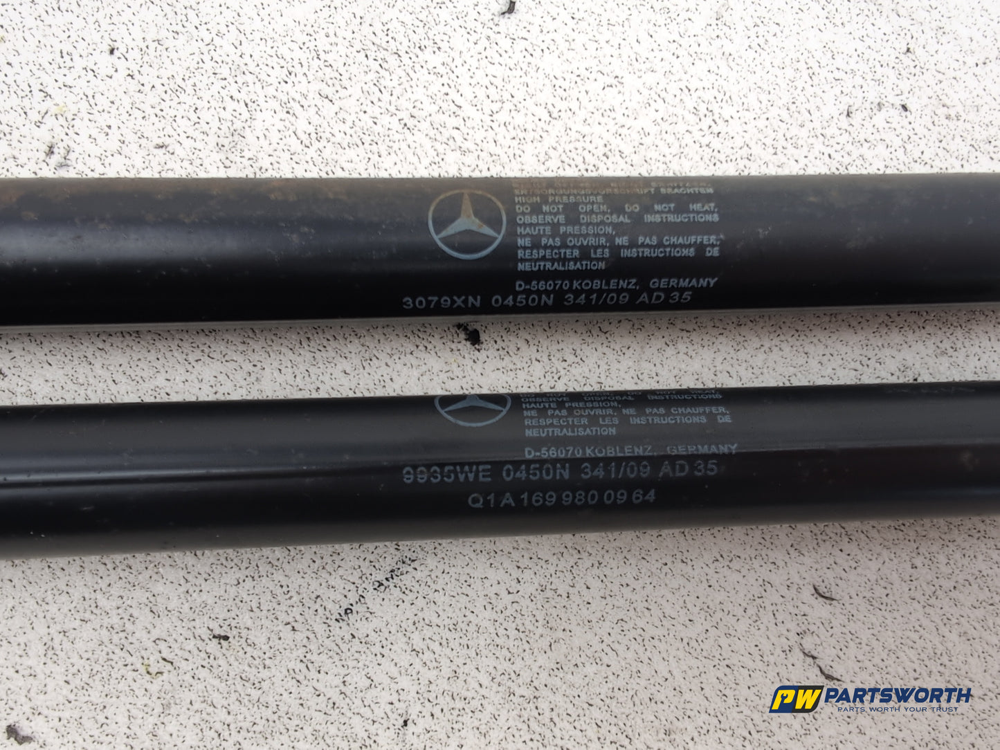 Mercedes-Benz B200 B-Class W245 Tailgate Gas Spring Damper A1699800964 2005-2011 - photo 6