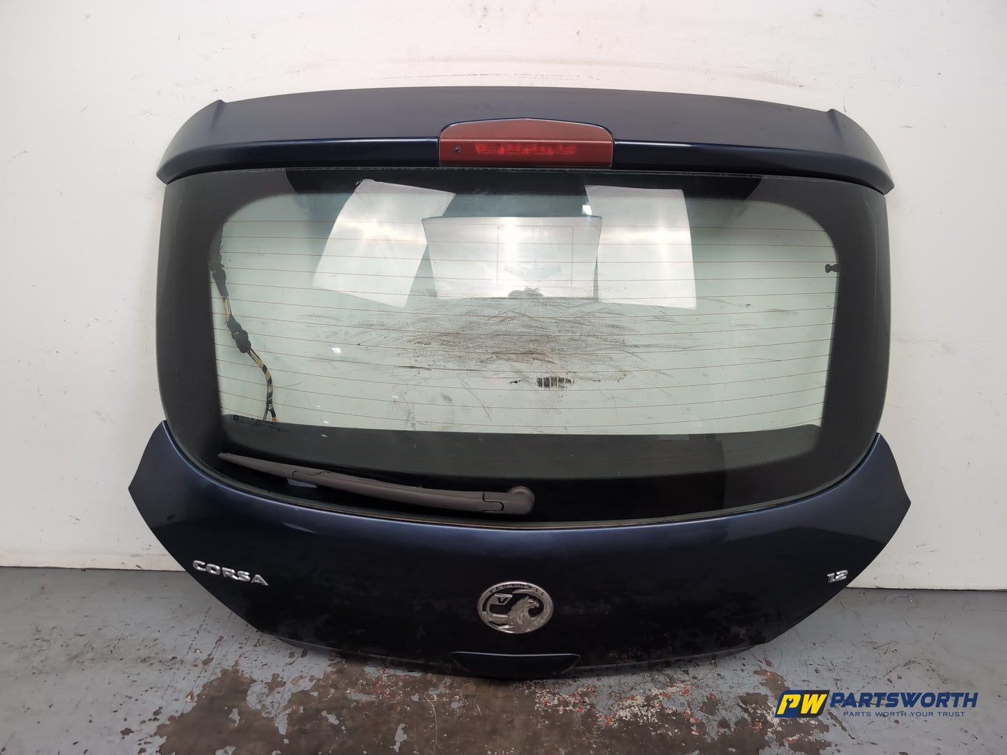 Vauxhall Corsa Se Hatchbackboot Lid Blue Z22a 2006-2014