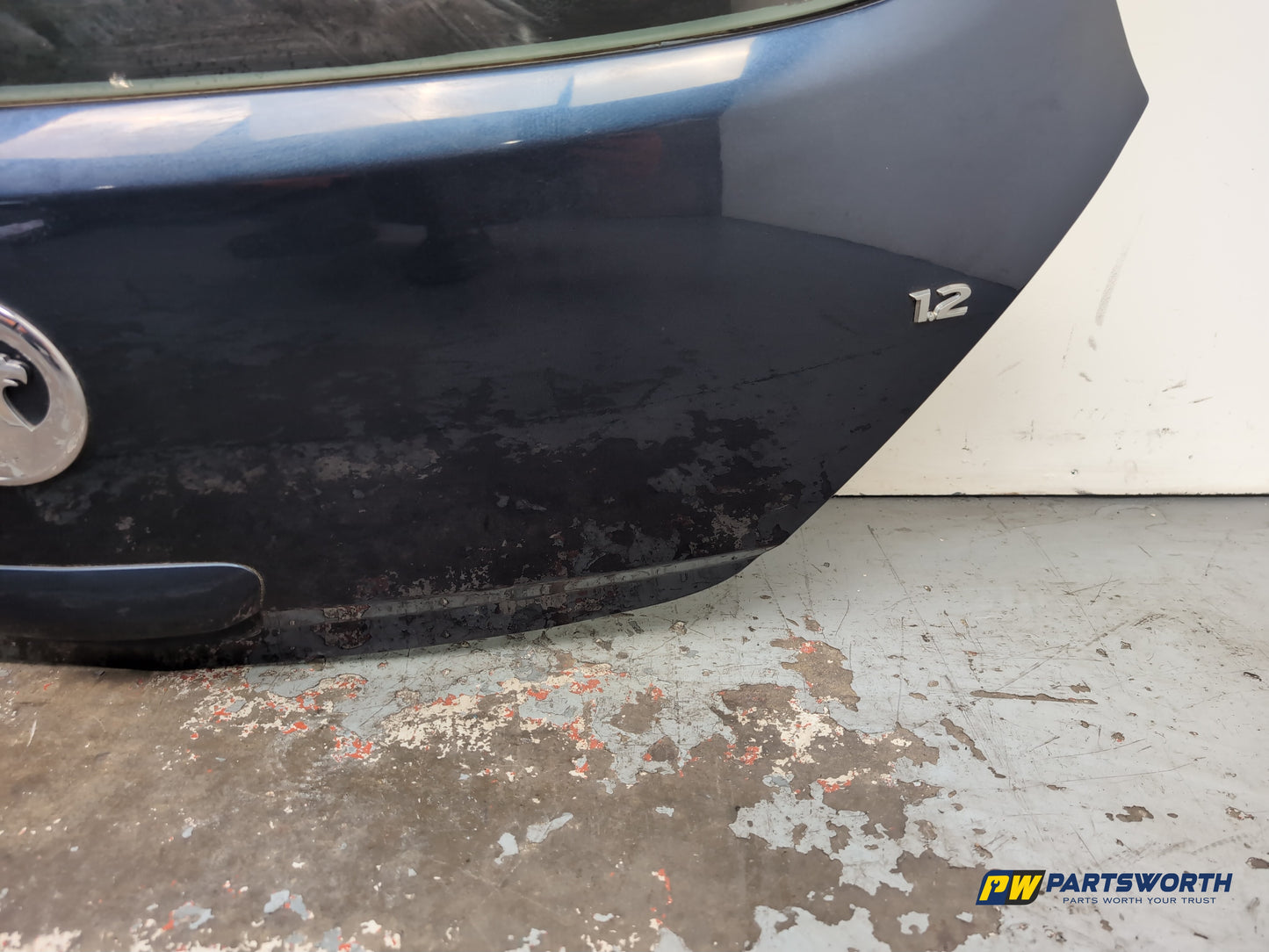 Vauxhall Corsa Se Hatchbackboot Lid Blue Z22a 2006-2014 - photo 7