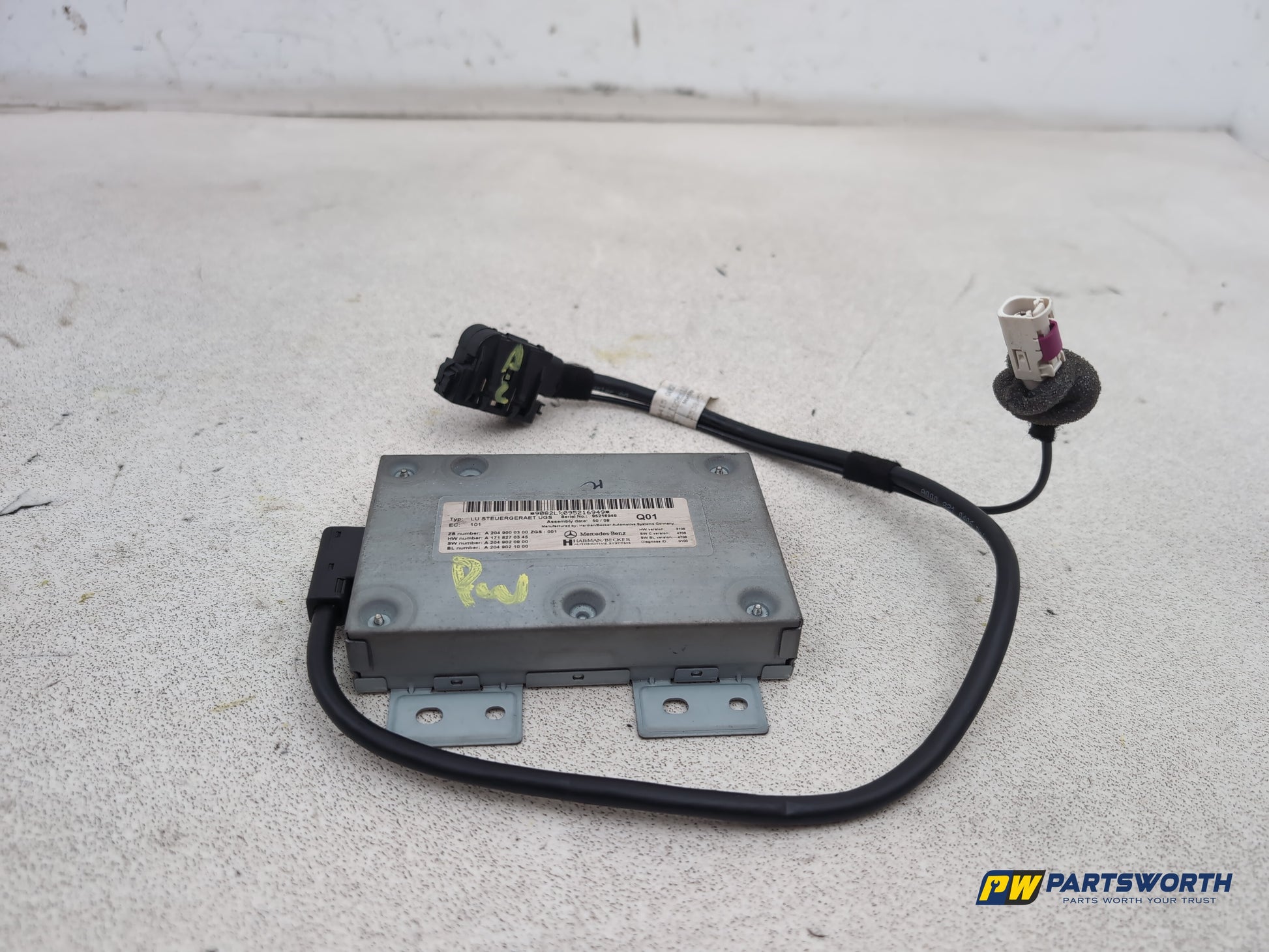 Mercedes-Benz B200 B-Class W245 Gps Navigation Control Ecu Unit Module