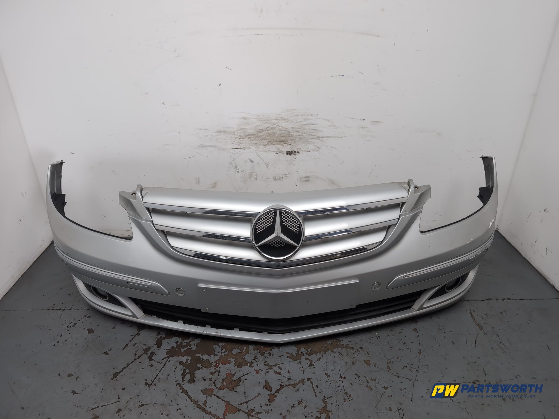 Mercedes-Benz B200 B-Class W245 Mpv Front Bumper Silver 761 2008-2011