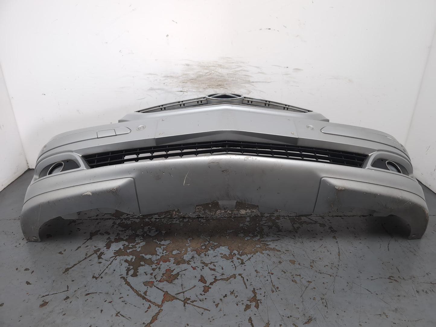 Mercedes-Benz B200 B-Class W245 Mpv Front Bumper Silver 761 2008-2011 - photo 7