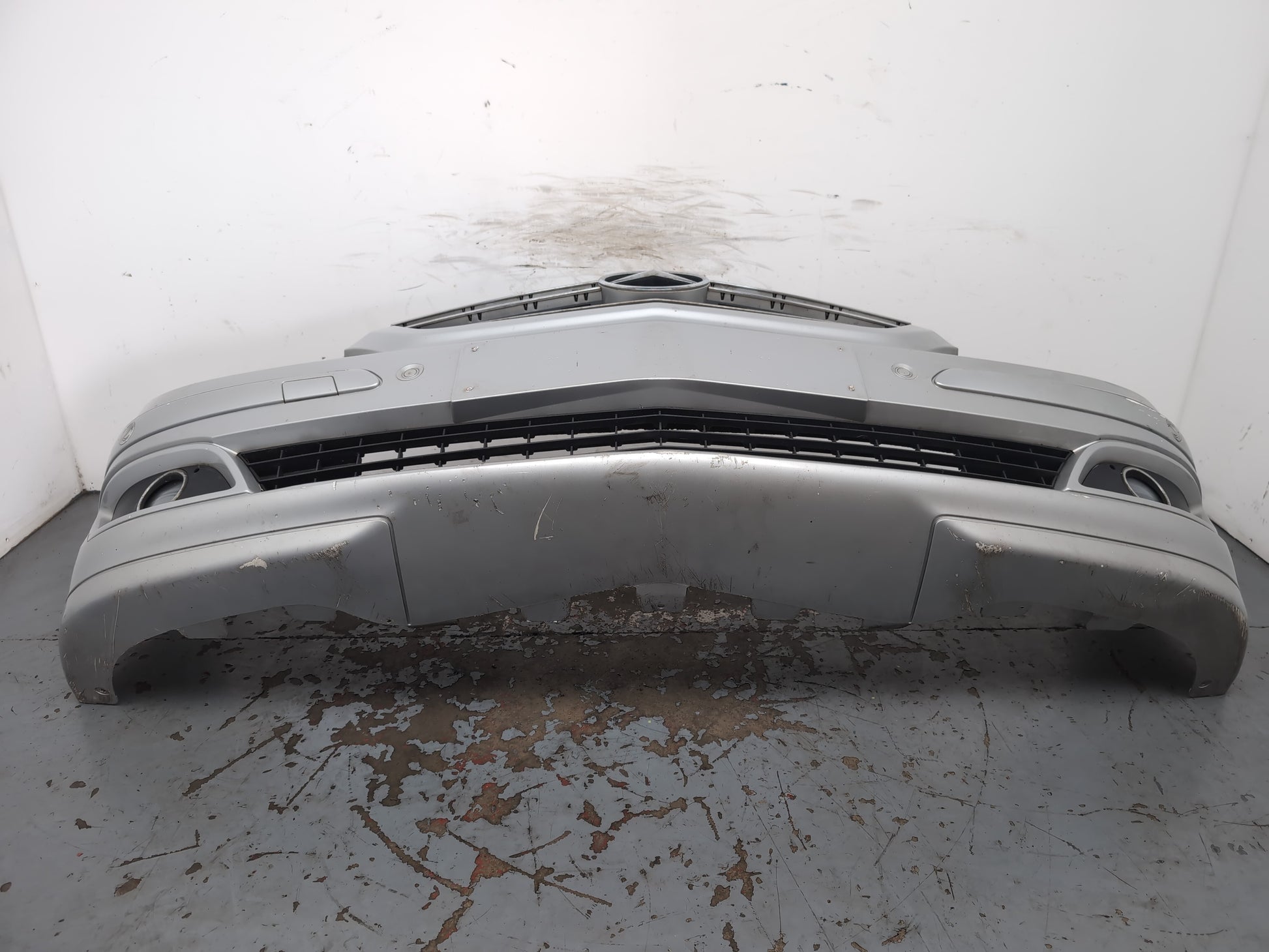 Mercedes-Benz B200 B-Class W245 Mpv Front Bumper Silver 761 2008-2011 - photo 7