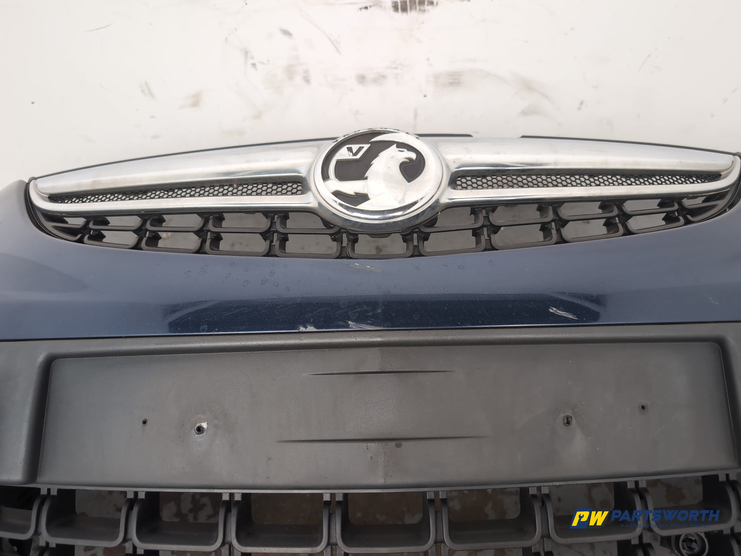 Vauxhall Corsa Se Hatchback Front Bumper Blue Z22a 2006-2011 - photo 7