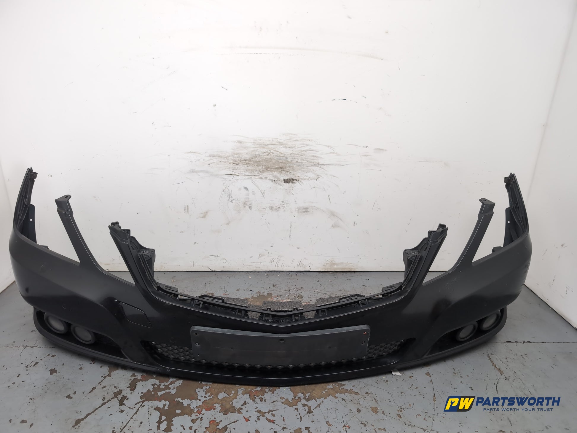 Mercedes-Benz E220 E-Class W212 Saloon Front Bumper Obsidian Black Metallic C197