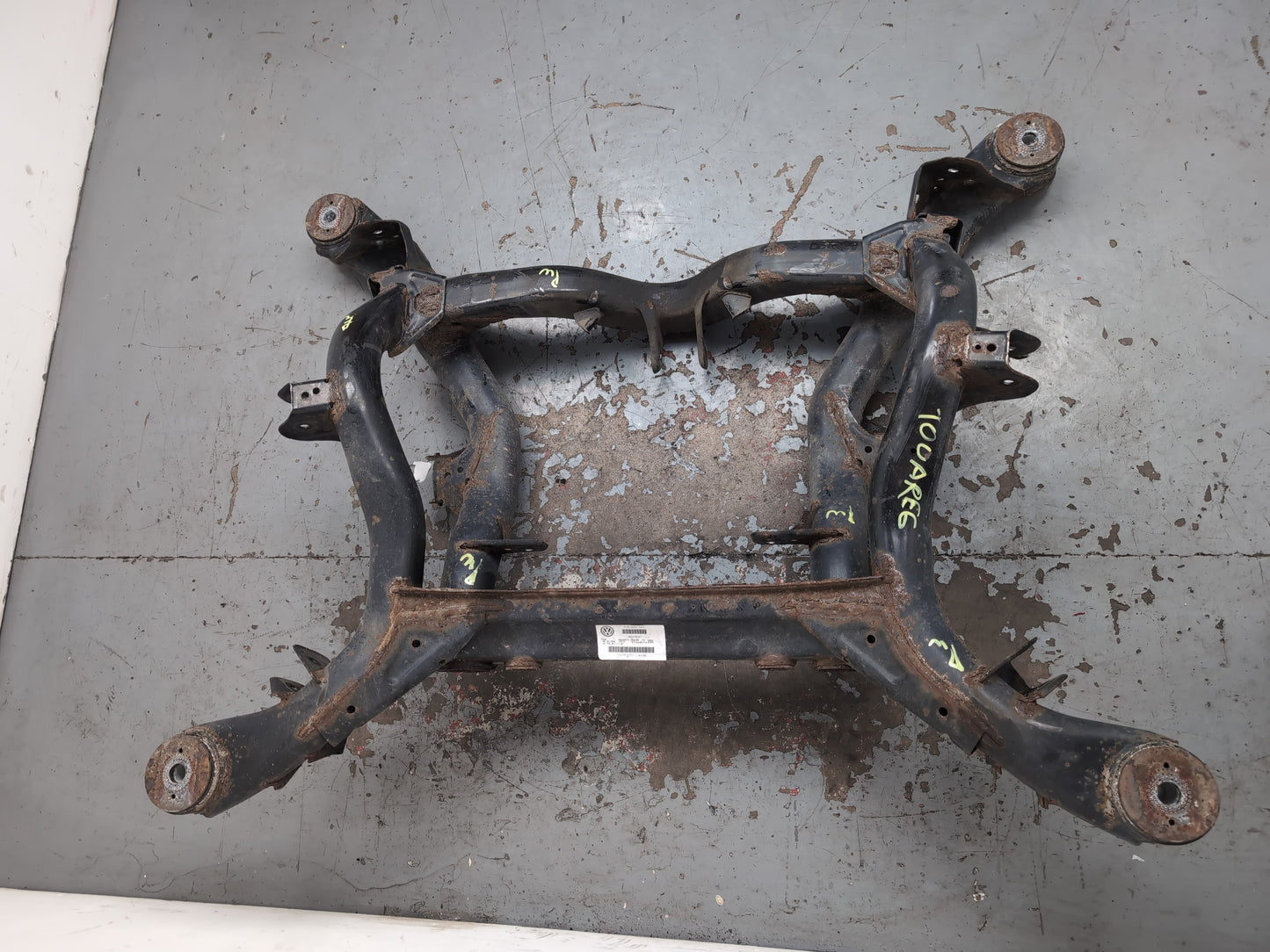 Volkswagen Touareg Altitude V6 Tdi 3.0l Diesel Subframe Asswmbly Rear 2007-2010 - photo 7