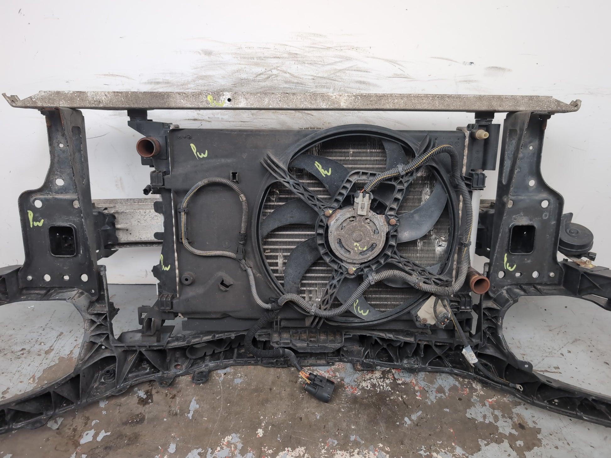 Vauxhall Corsa Se 1.2l Petrol Manual Radiator Slam Panel Pack 2006-2011 - photo 6