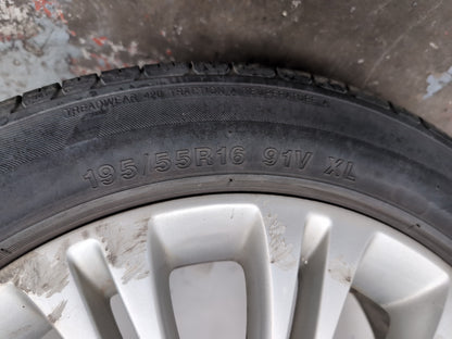 Vauxhall Corsa Se Alloy Wheel With Tyre 195/55 R16 13298019 - photo 7