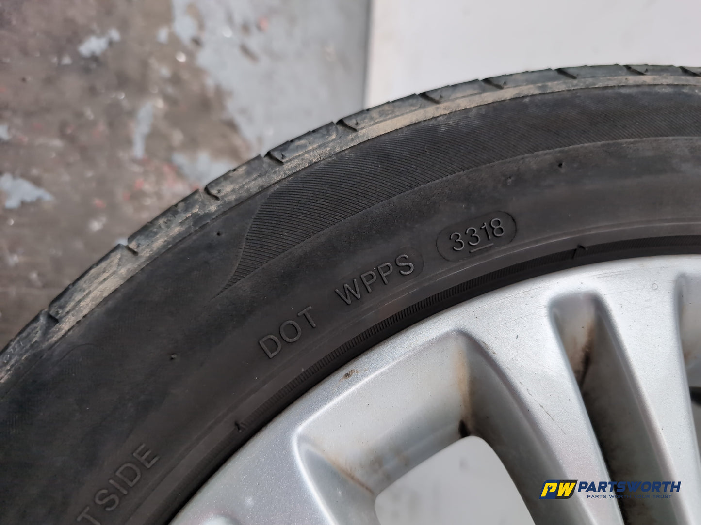 Vauxhall Corsa Se Alloy Wheel With Tyre 195/55 R16 13298019 - photo 7