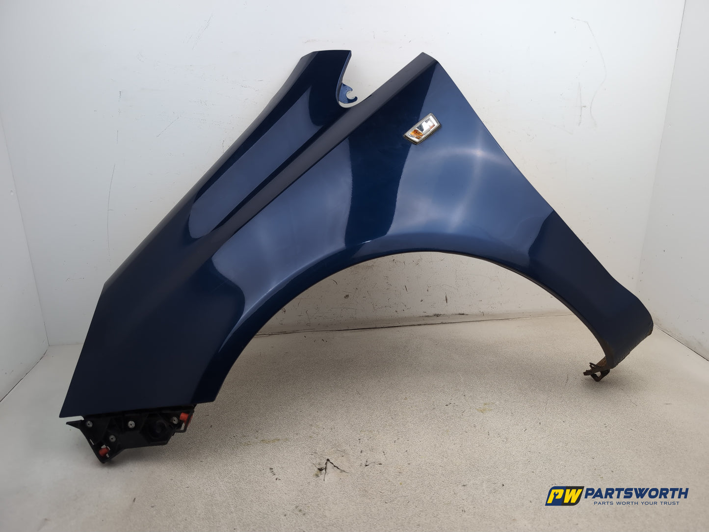 Vauxhall Corsa Se Hatchback Wing Front Lh Passenger Side Blue Z22a 2006-2011