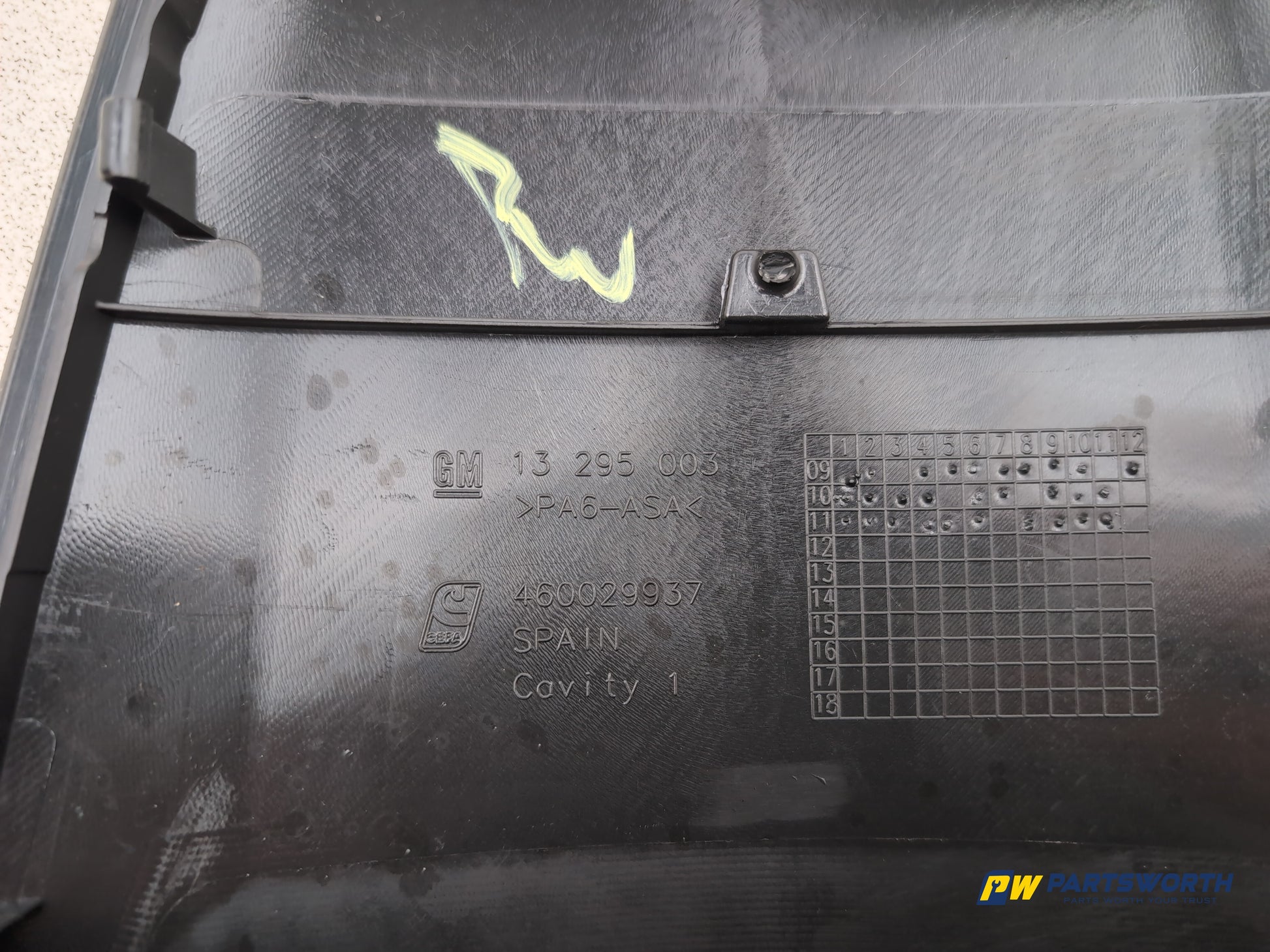 Vauxhall Corsa Se Dasboard Display With Surround Trim 13295003 2006-2014 - photo 7
