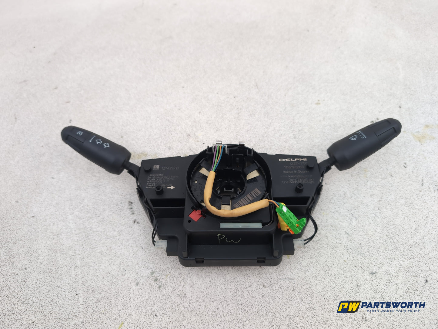 Vauxhall Corsa Se Steering Column Indicator Wiper Switch Stalk 13142283