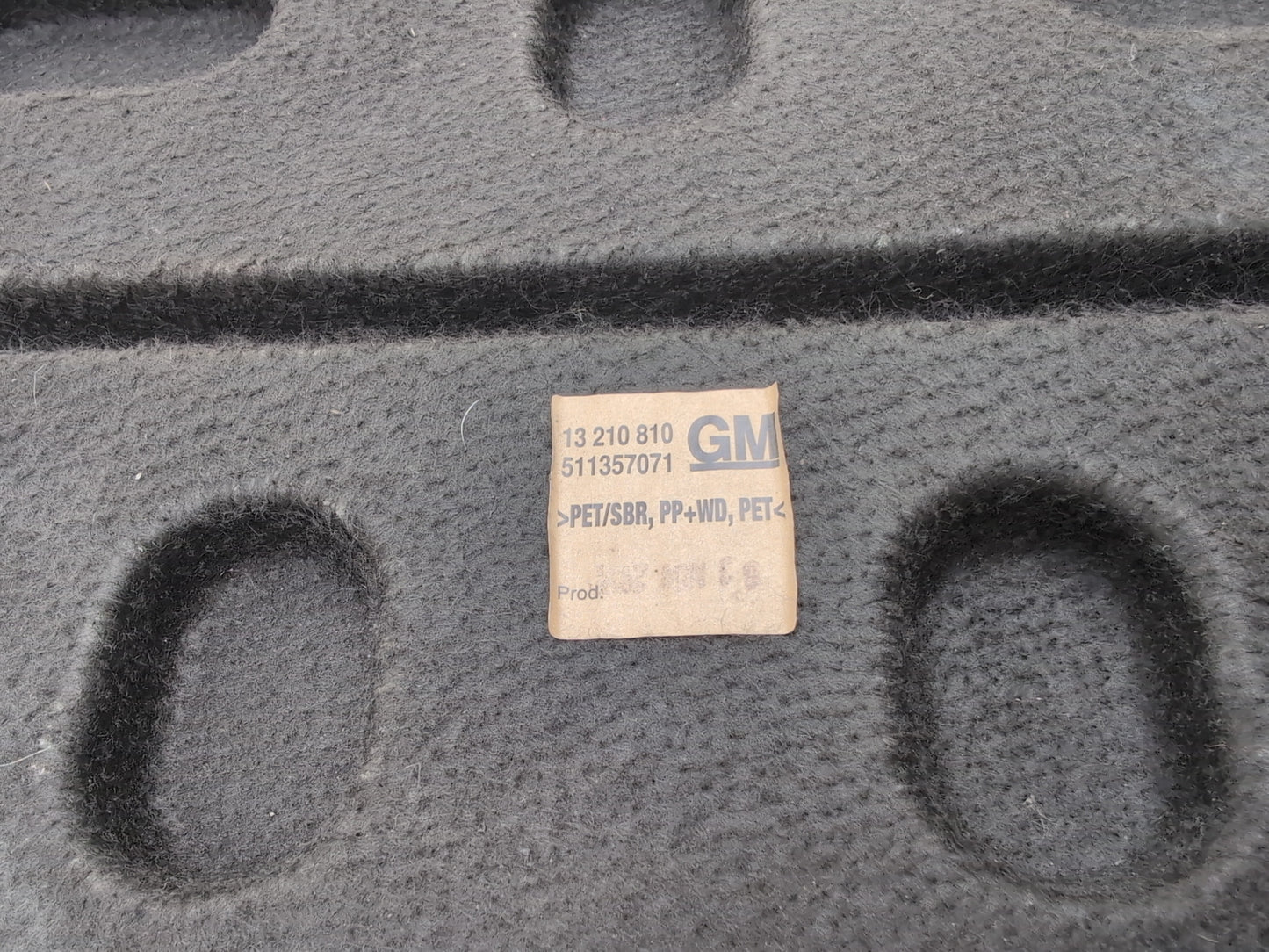 Vauxhall Corsa Se 1.2l Petrol Hatchback Boot Carpet 2006-2014 - photo 6