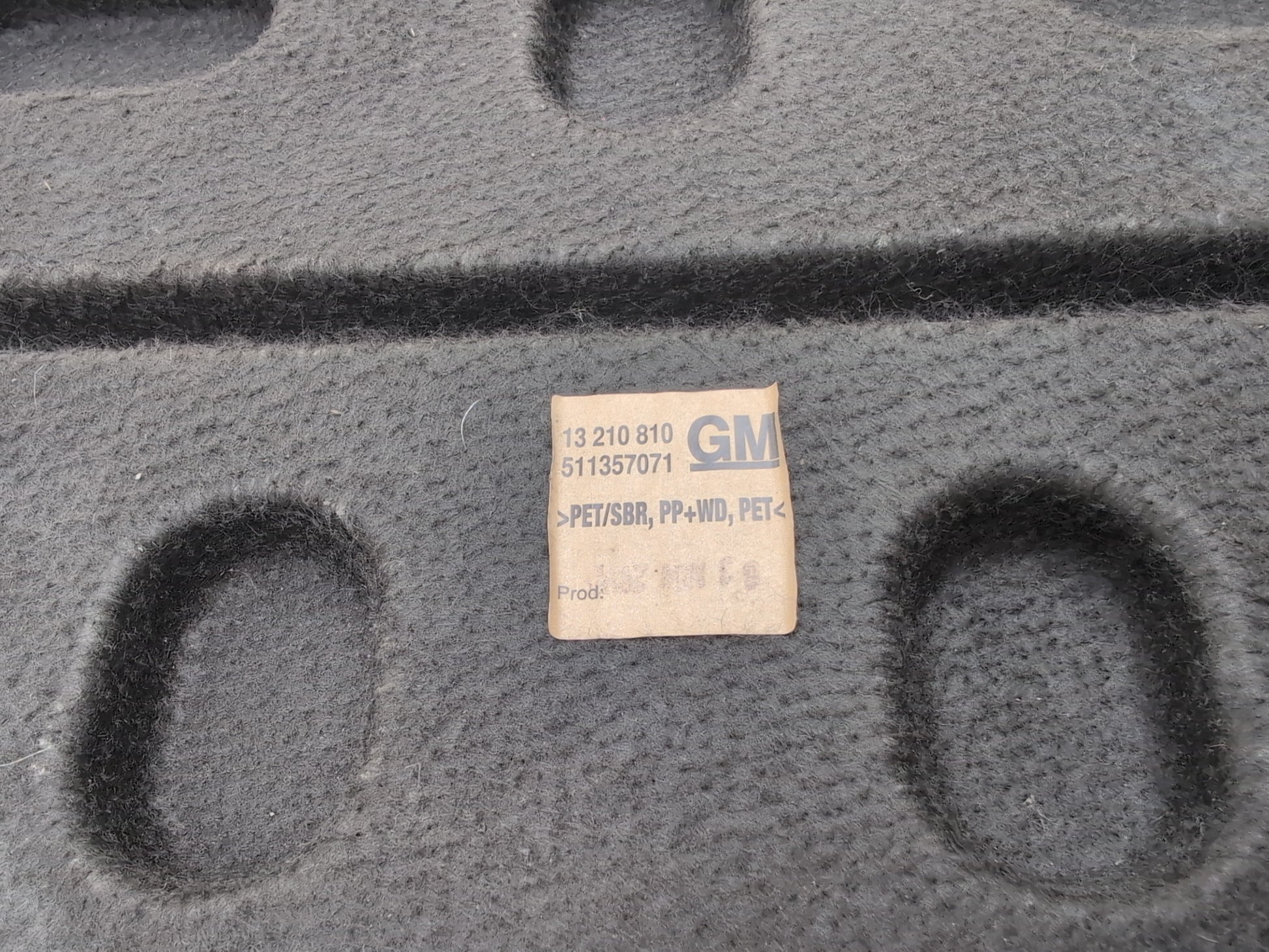 Vauxhall Corsa Se 1.2l Petrol Hatchback Boot Carpet 2006-2014 - photo 6