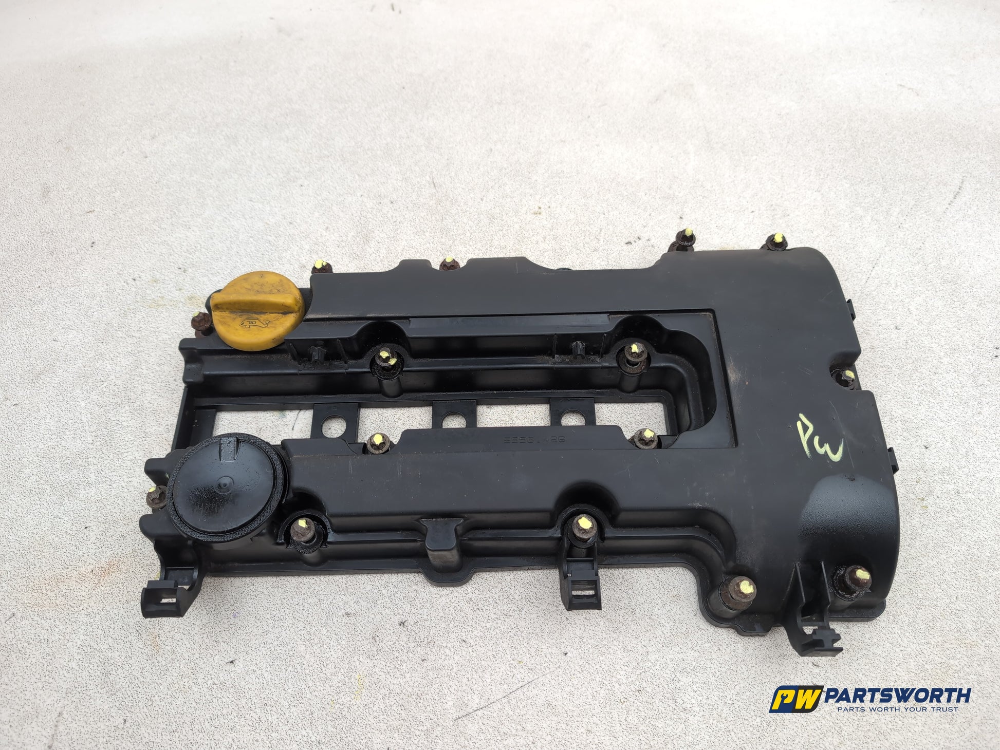 Vauxhall Corsa Se 1.2l Petrol Engine Rocker Cover A 12 Xer 55561426 2006-2014