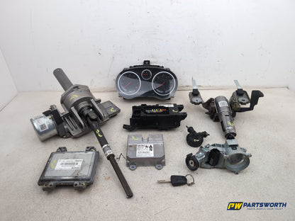Vauxhall Corsa Se 1.2l Petrol Manual A 12 Xer Engine Ecu Kit 55583740 2006-2014